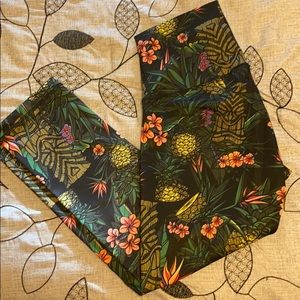 “Party Pineapple” Aloha (Hawaiian) Leggings